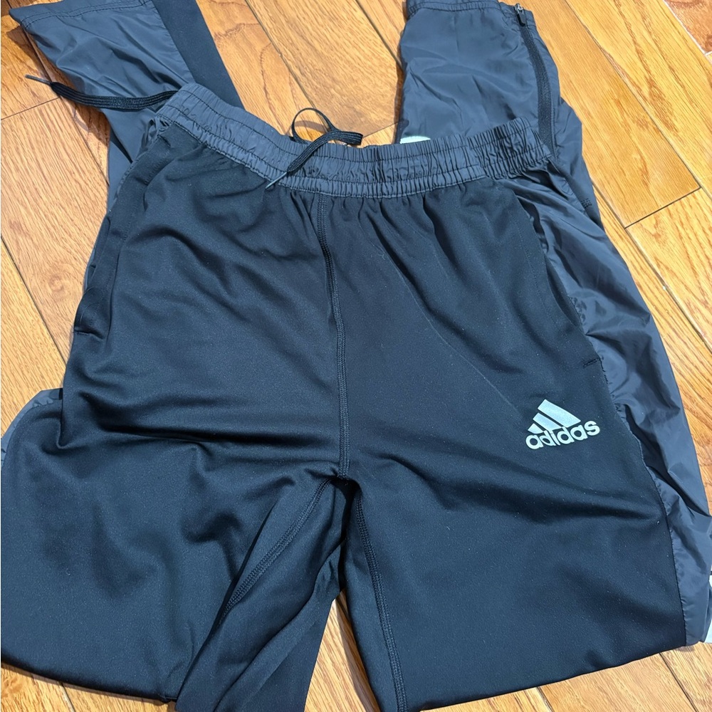 Adidas Mens Black Track Pants